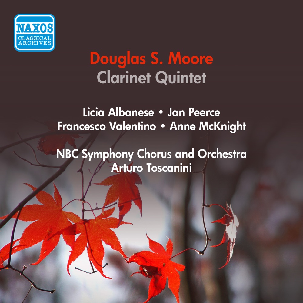 Обложка альбома «Moore: Clarinet Quintet - Riegger: String Quartet No. 2 (D. Oppenheim, New Music String Quartet)» — New Music String Quartet & David Oppenheim