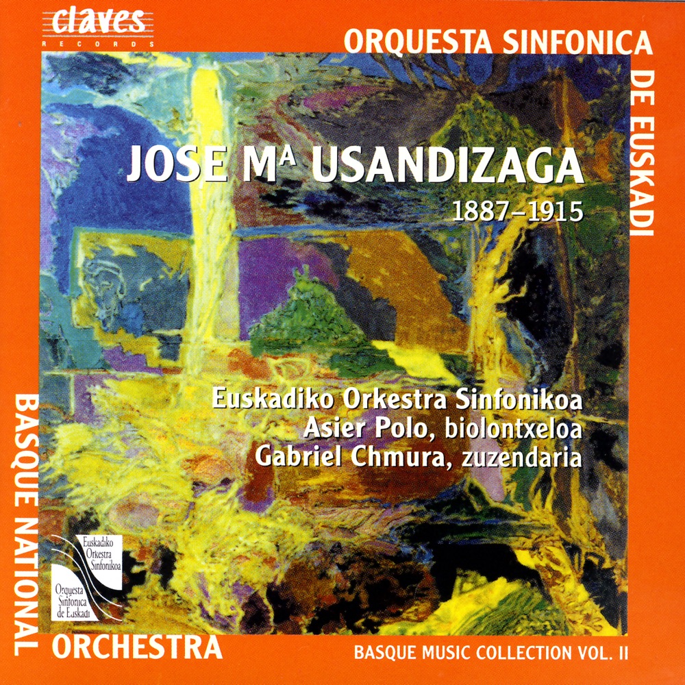Обложка альбома «Basque Music Collection, Vol. II: Jose Maria Usandizaga» — Asier Polo, Euskadiko Orkestra Sinfonikoa & Gabriel Chmura