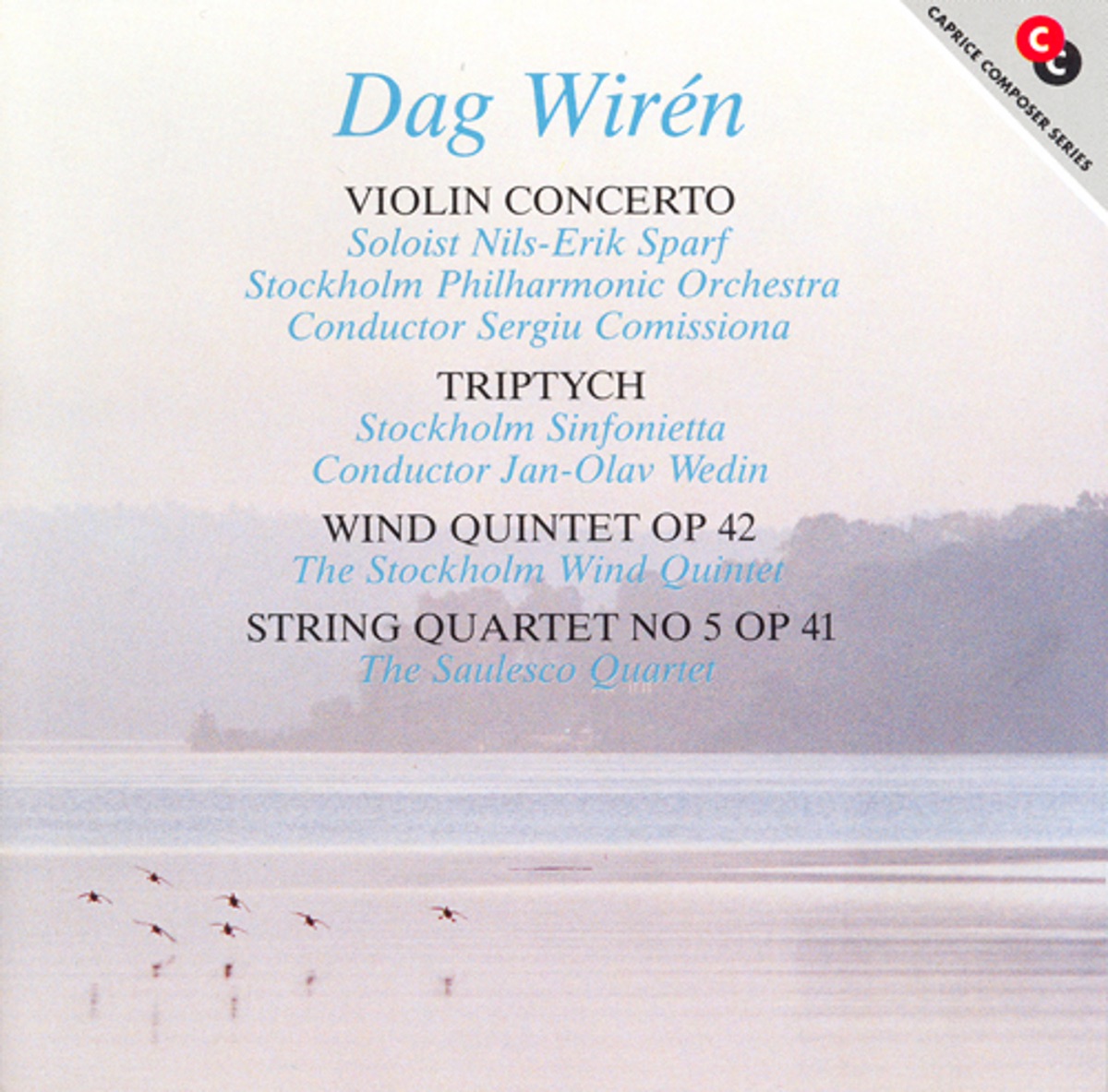 Wiren: Violin Concerto - Triptyk - Wind Quintet - String Quartet No. 5 cover art