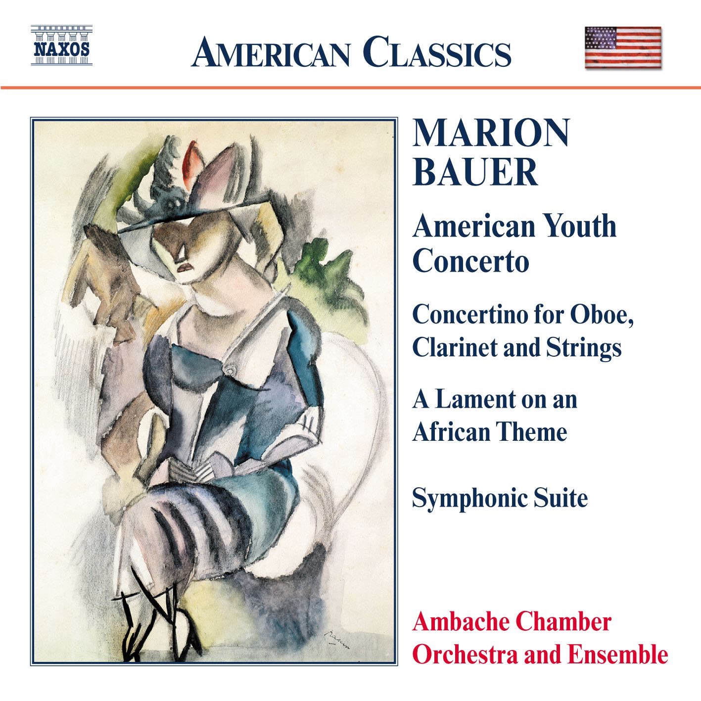Marion Bauer: American Youth Concerto by Ambache Chamber Orchestra and Ensemble album cover