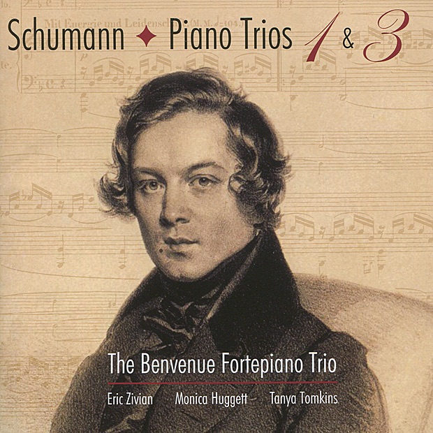 Обложка альбома «Schumann: Piano Trios Nos. 1 and 3» — The Benvenue Fortepiano Trio