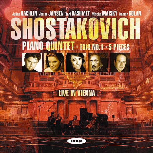Shostakovich: Piano Quintet, Piano Trio No. 1, Five Pieces for 2 Violins cover art