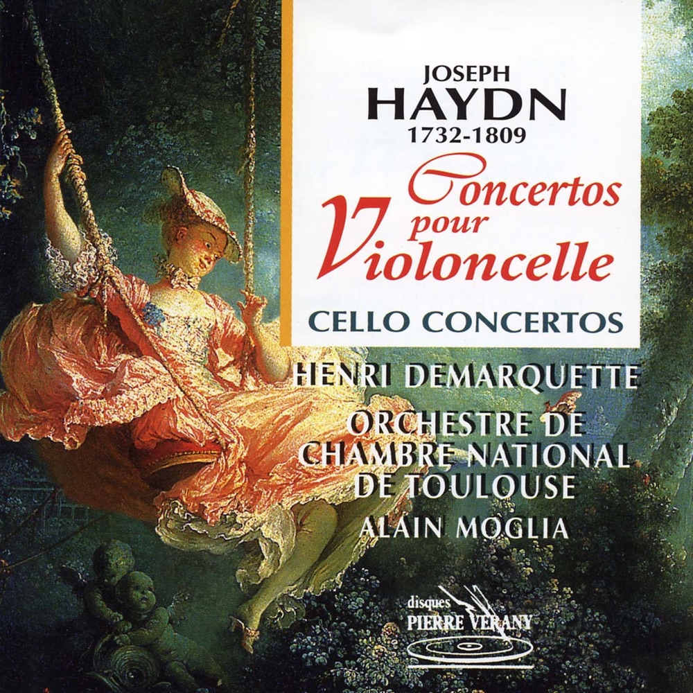 Обложка альбома «Haydn : Concertos pour violoncelle» — Orchestre de Chambre National de Toulouse, Alain Moglia & Henri Demarquette