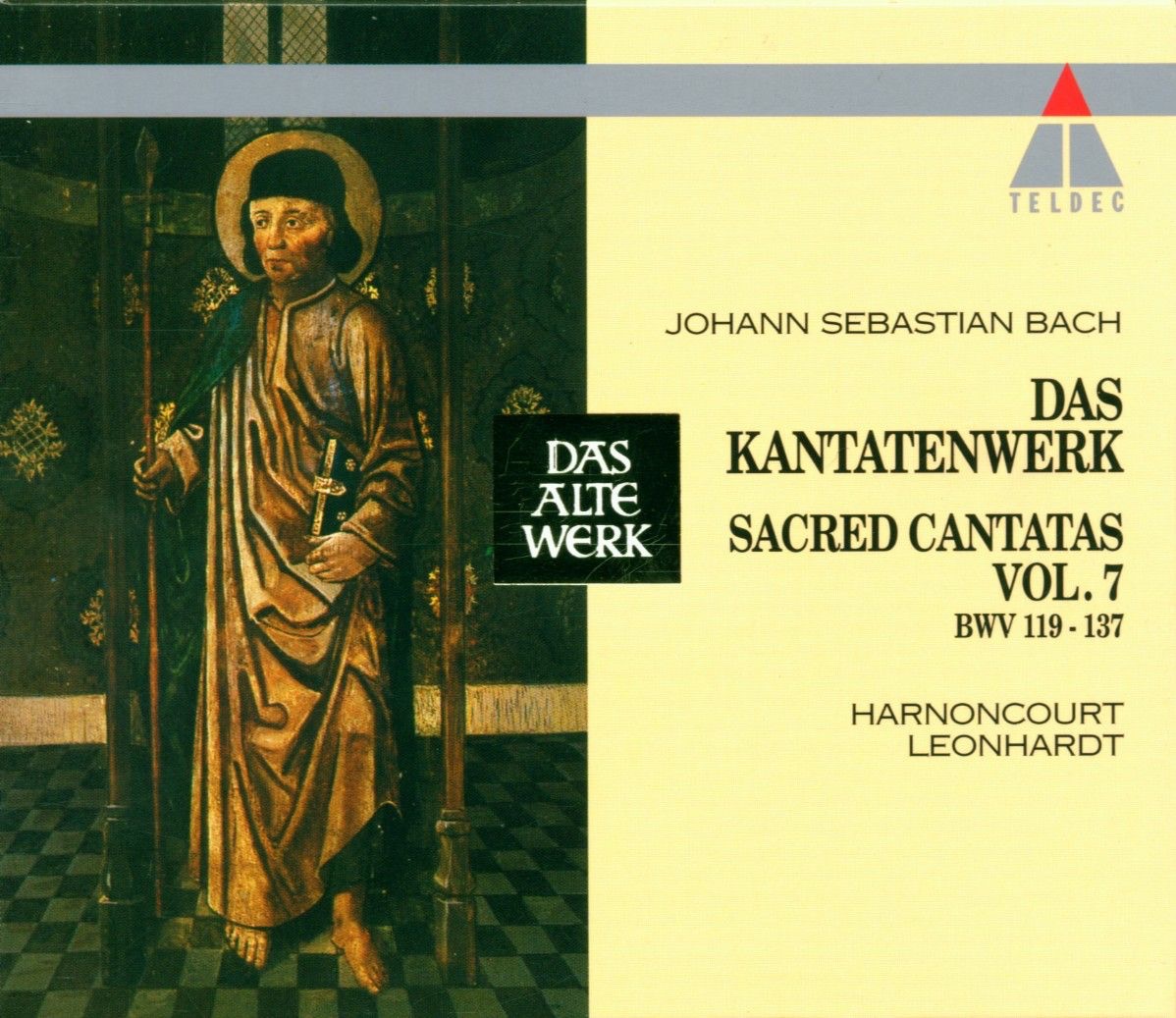 Bach: Sacred Cantatas Vol. 7: BWV 119-137 cover art