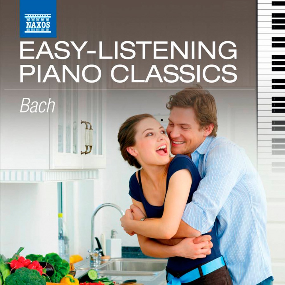 Обложка альбома «Easy-Listening Piano Classics: Bach» — Jenő Jandó, Wolfgang Rübsam, János Sebestyén, Wolf Harden & Eteri Andjaparidze