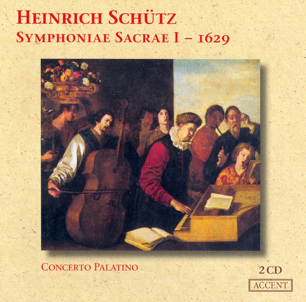 Обложка альбома «Schutz: Symphoniae Sacrae» — Rogers Covey-Crump, Harry van der Kamp & Concerto Palatino