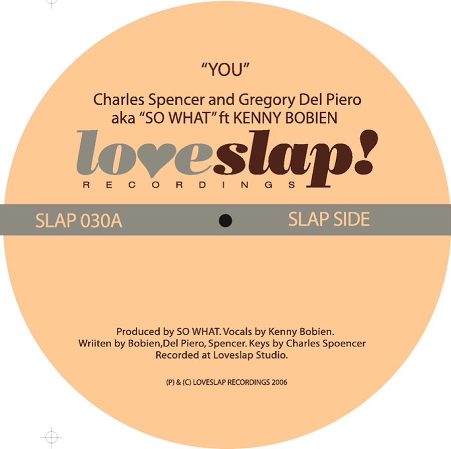 Обложка альбома «You - Single» — Charles Spencer, Gregory Del Piero, Kenny Bobien & So What