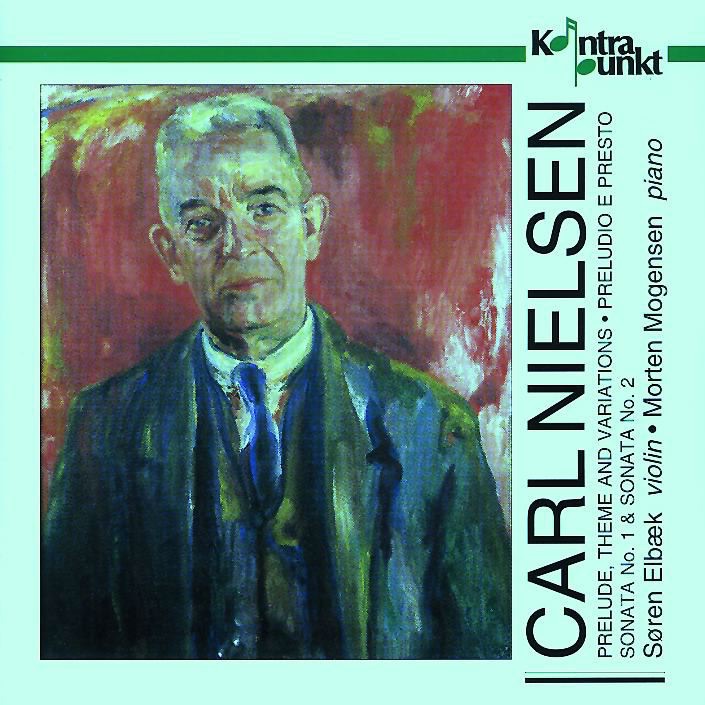 Обложка альбома «Nielsen: Preludio e Presto Op. 52, Preludium, Tema & Variationer Op. 48, Sonata Op. 9, Sonata Op. 35» — Søren Elbæk & Morten Mogensen