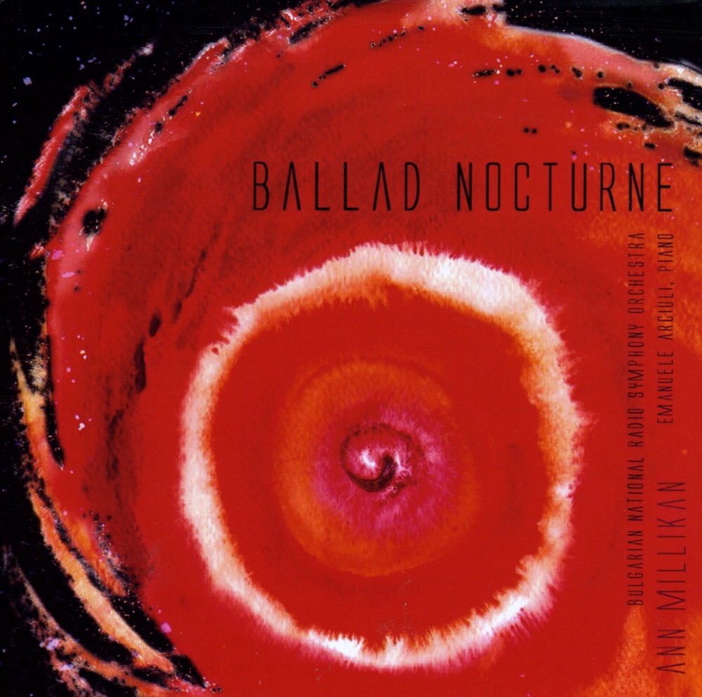 Обложка альбома «Ballad Nocturne» — Bulgarian National Radio Symphony Orchestra, Grigor Palikarov & Emanuele Arciuli