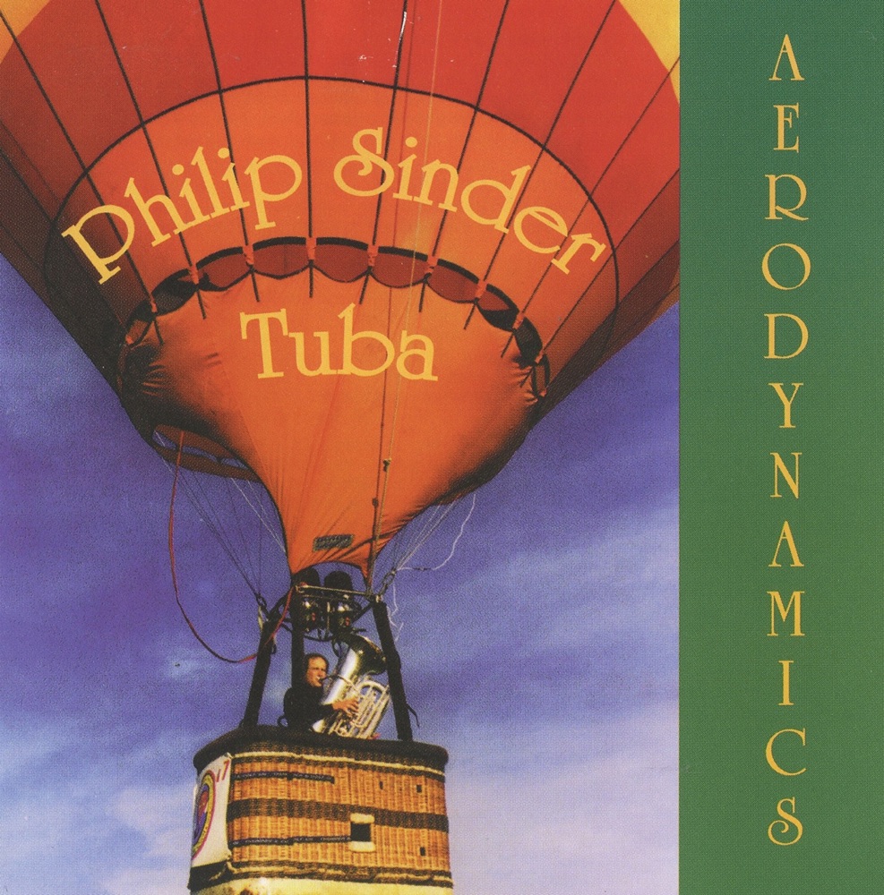 Обложка альбома «Aerodynamics» — Philip Sinder, Deborah Moriarty, Janine Gaboury-Sly, Charles Ruggiero, John Whitwell & Michigan State University Wind Symphony