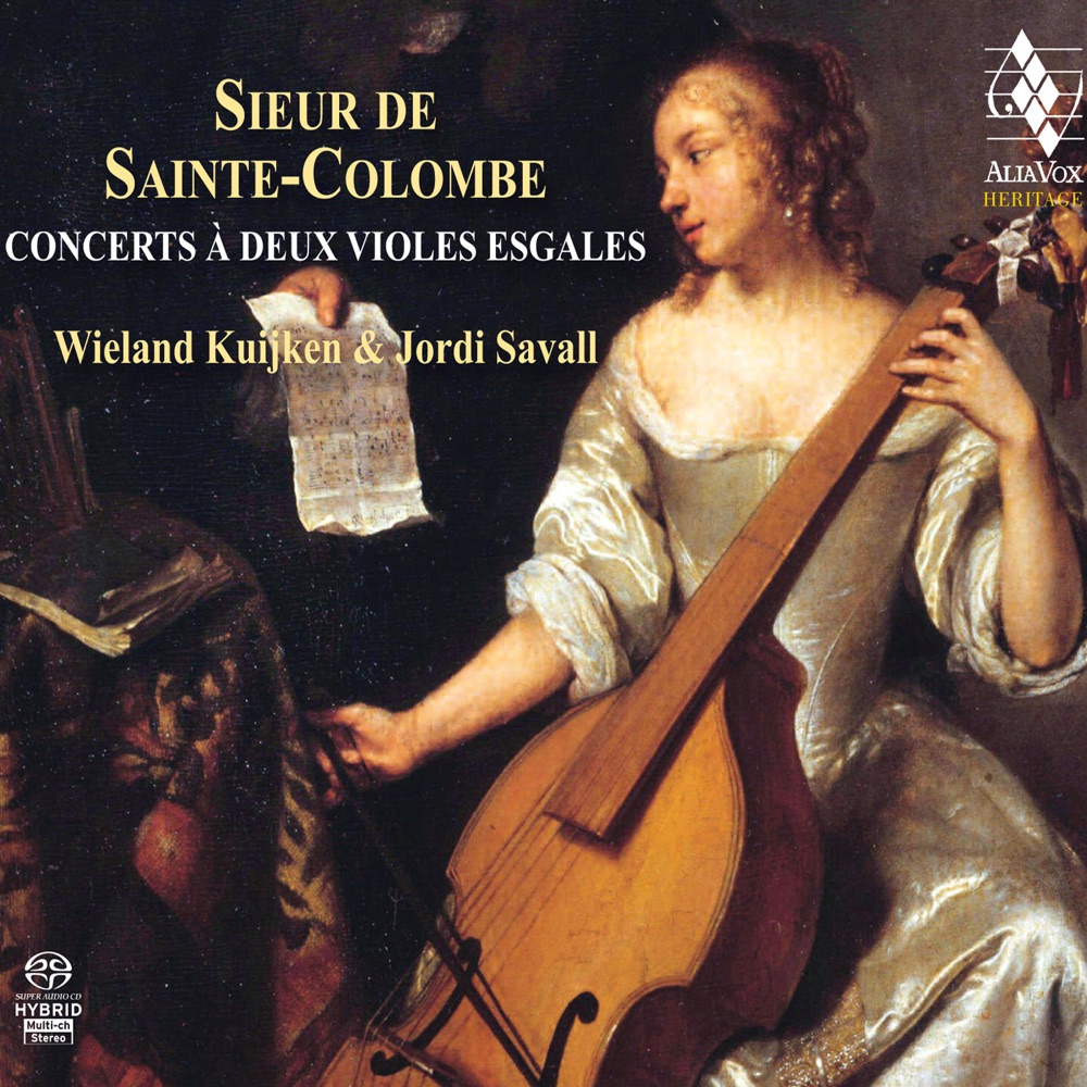 Обложка альбома «Sainte Colombe: Concerts à deux violes esgales» — Jordi Savall & Wieland Kuijken