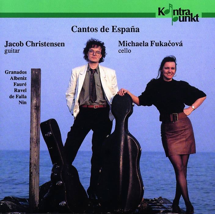 Обложка альбома «Granados, Albeniz, Fauré, Ravel, Nin, de Falla: Cantos de Espana» — Michaela Fukacova & Jacob Christensen