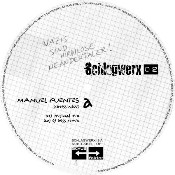 Обложка альбома «Scheiss Nazis - EP» — Manuel Fuentes