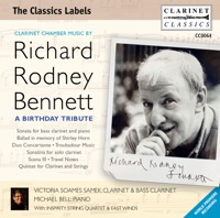 Richard Rodney Bennett - A Birthday Tribute - Victoria Soames Samek & Michael Bell