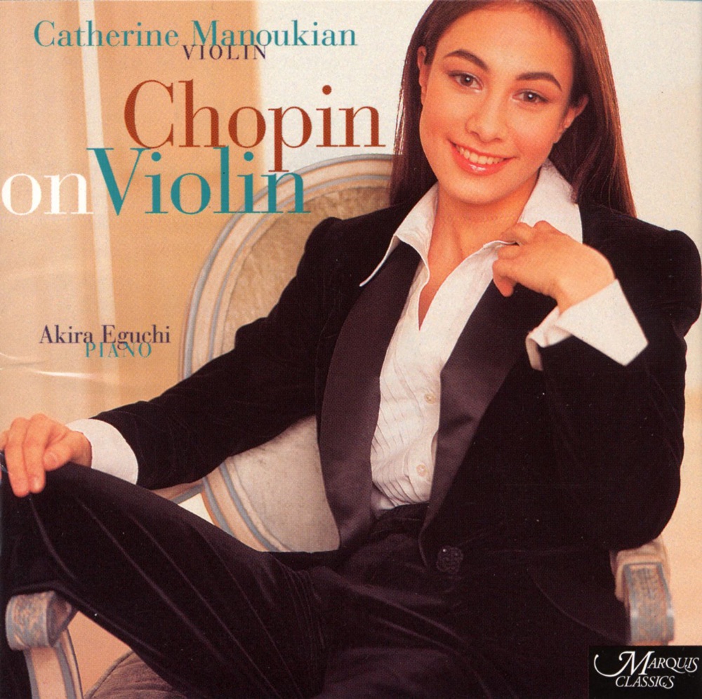 Обложка альбома «Catherine Manoukian: Chopin on Violin» — Akira Eguchi & Catherine Manoukian