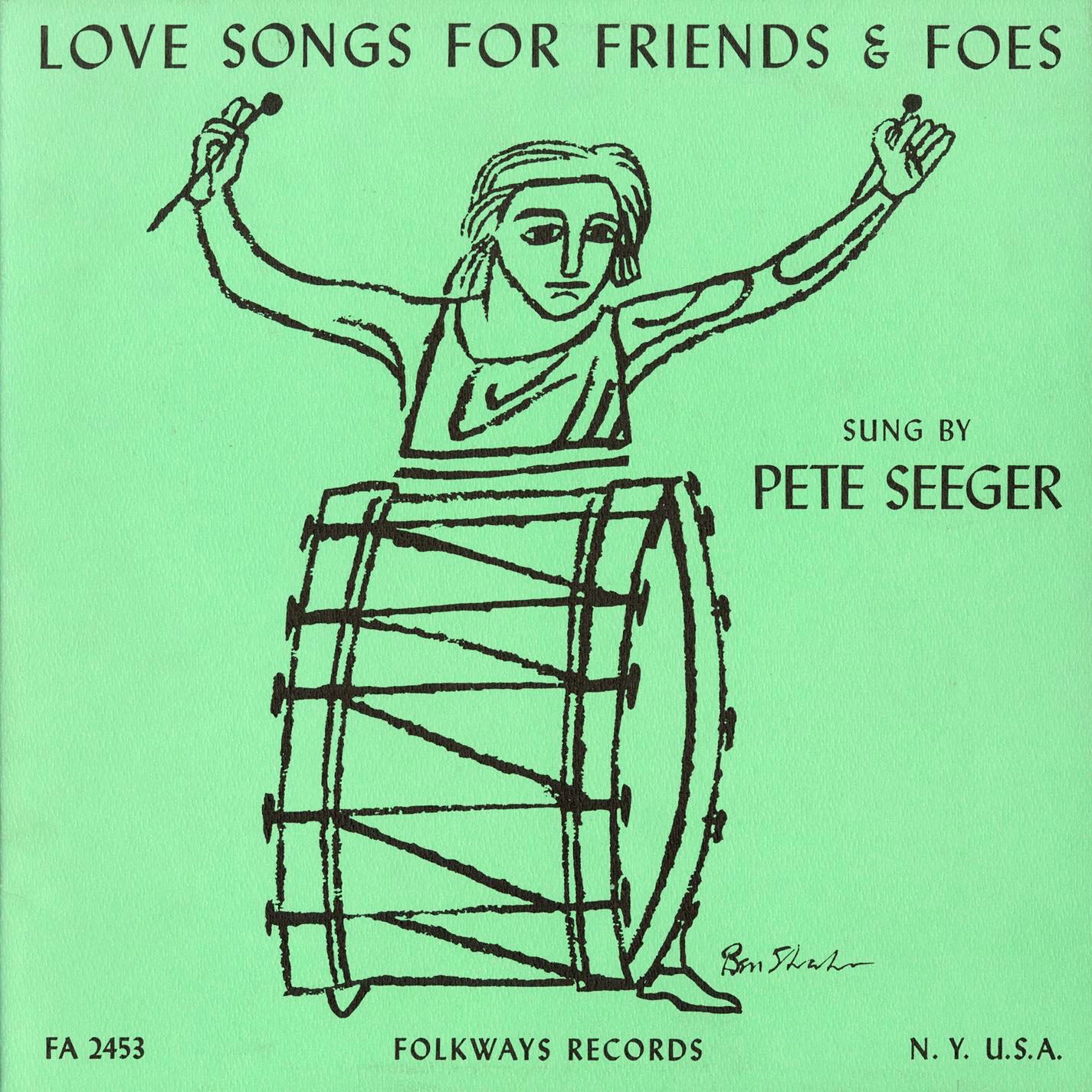 Pete Seeger – Love Songs for Friends and Foes Cover