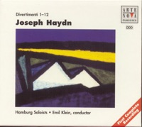 Haydn: Divertimenti Vol. 1-4 - Emil Klein & Hamburg Soloists