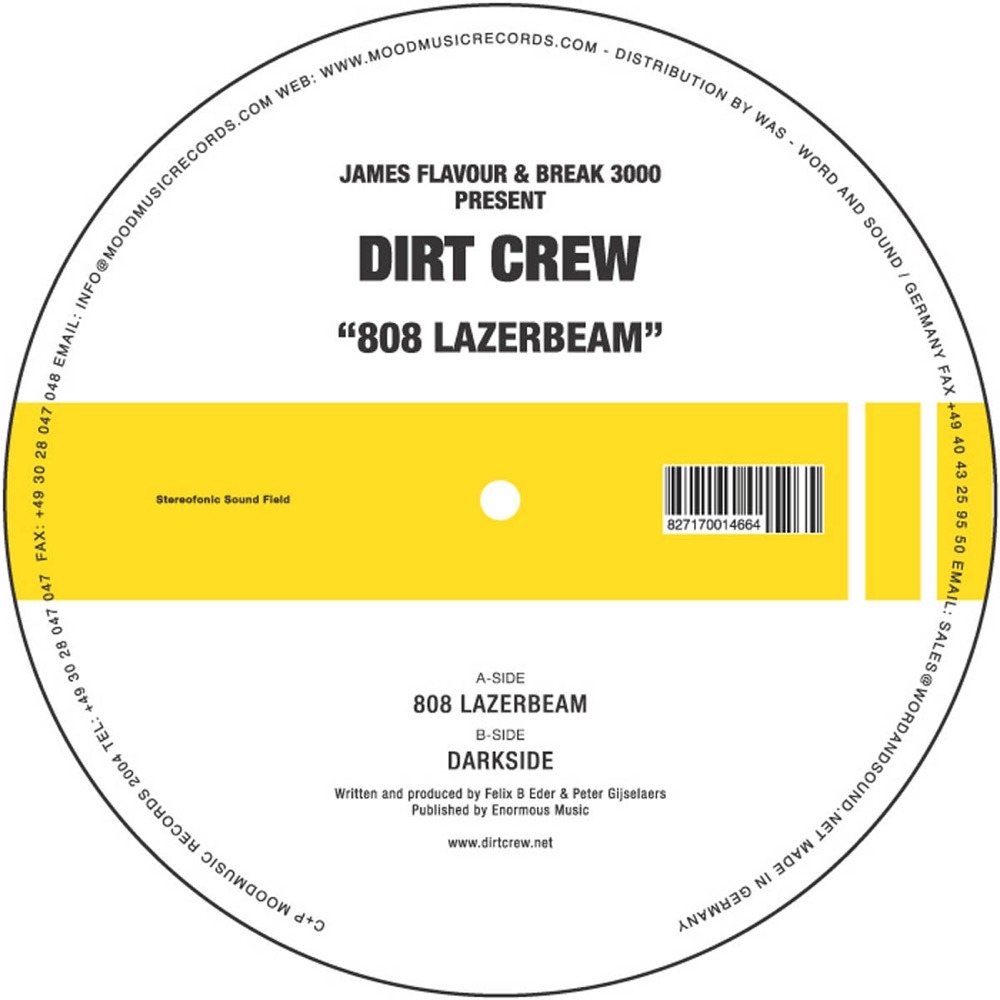 Обложка альбома «808 Lazerebeam» — Dirt Crew