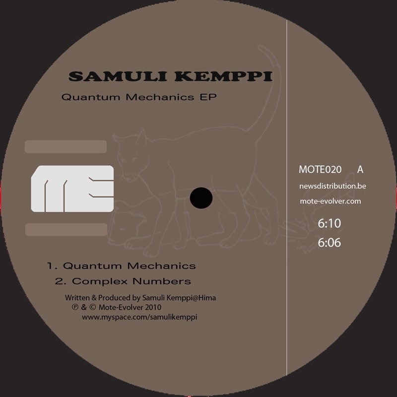 Обложка альбома «Quantum Mechanics - EP» — Samuli Kemppi