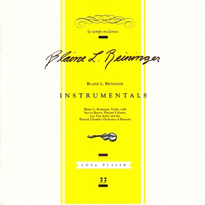 Reininger: Instrumentals
