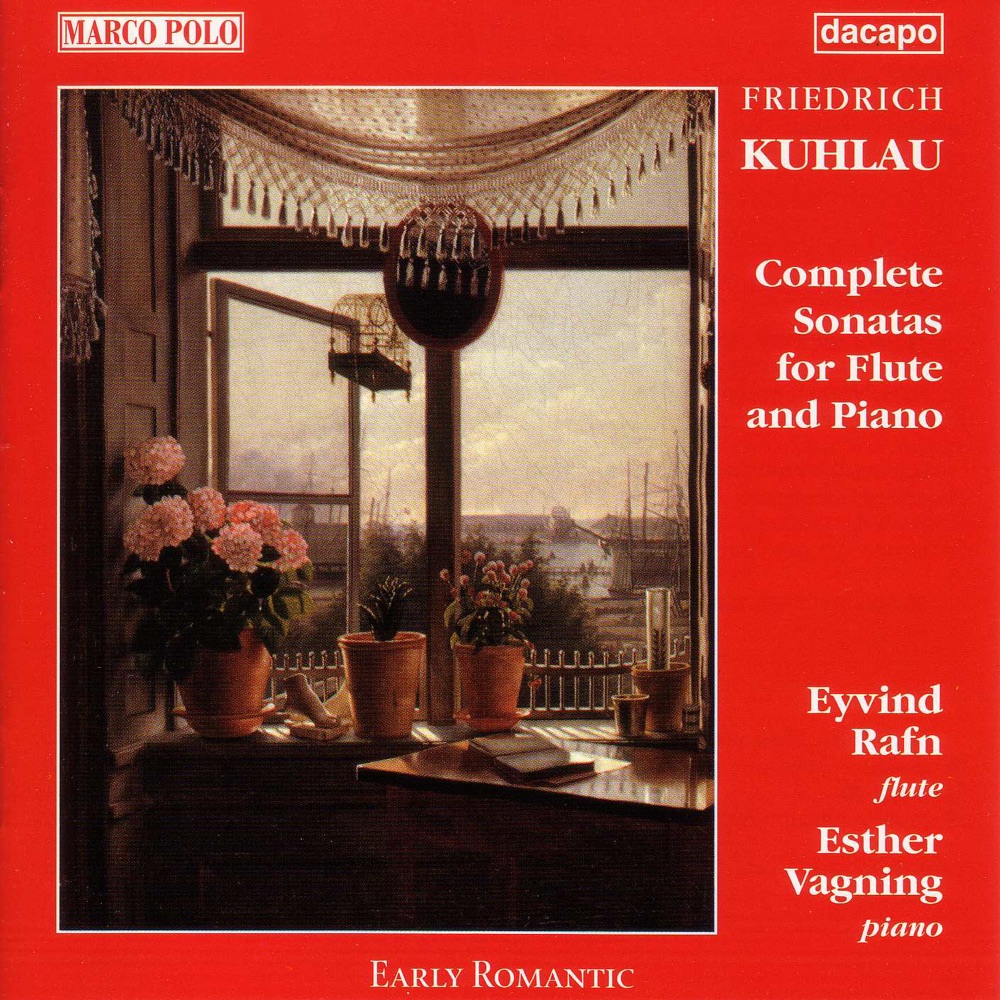 Обложка альбома «Kuhlau: Sonatas for Flute and Piano (Complete)» — Esther Vagning & Eyvind Rafn