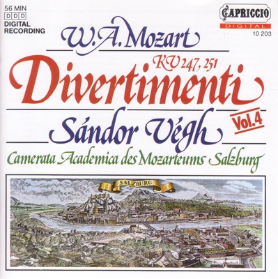 Mozart: Divertimenti Nos. 10 and 11