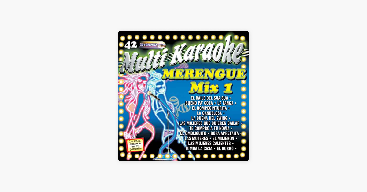 Merengue Mix 1 Karaoke Versions By Musicmakers