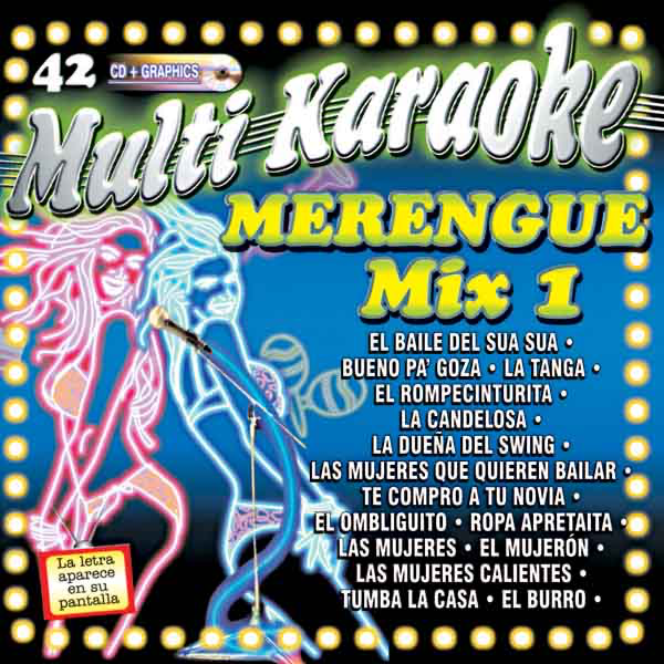 Merengue Mix 1 Karaoke Versions By Musicmakers