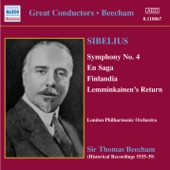 Sibelius: Symphony No. 4, En Saga, Finlandia, Lemminkaïnen's Return artwork