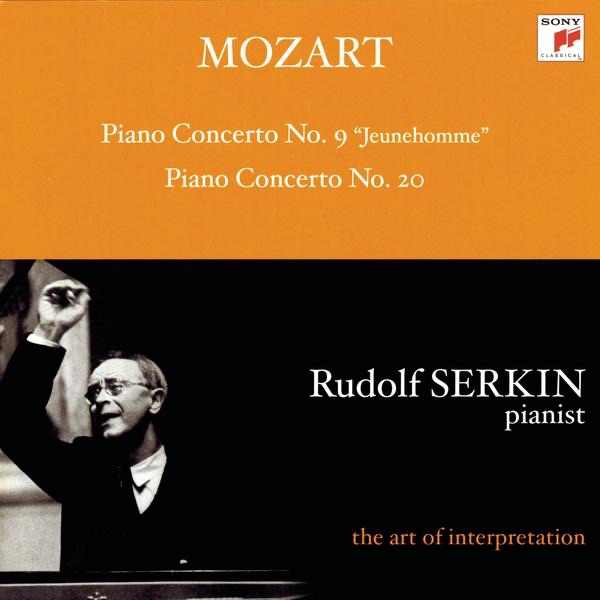 Обложка альбома «Mozart: Piano Concertos Nos. 9 & 20 [Rudolf Serkin - The Art of Interpretation]» — Alexander Schneider, Eugene Ormandy, Marlboro Festival Orchestra, Rudolf Serkin & The Philadelphia Orchestra