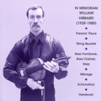 Hibbard: Parsons' Piece - String Quartet - Bass Trombone, Bass Clarinet, Harp - Menage - Schickstuck - Handwork