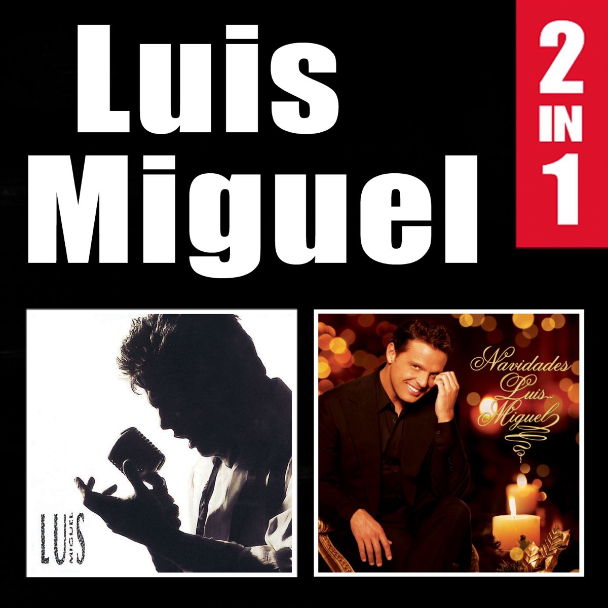 Luis Miguel Collection (2 In 1): Navidades / Romance cover art