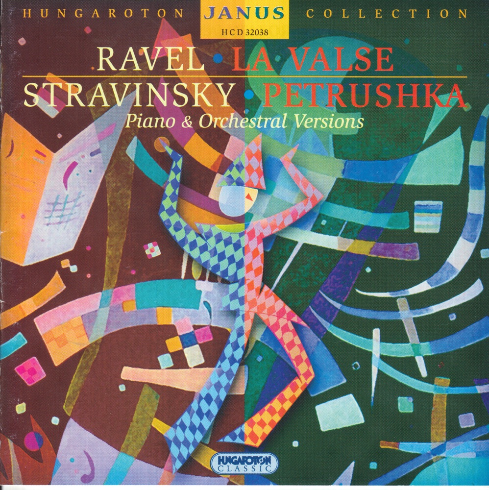 Обложка альбома «Works in different versions by the composer - La Valse - piano & orchestral versions» — Budapest Symphony Orchestra, Ádám Fellegi, Budapest Festival Orchestra & György Lehel