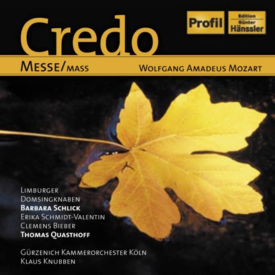 Mozart: Mass No. 11 In C Major, "Credo" - Te Deum Laudamus - Regina Coeli
