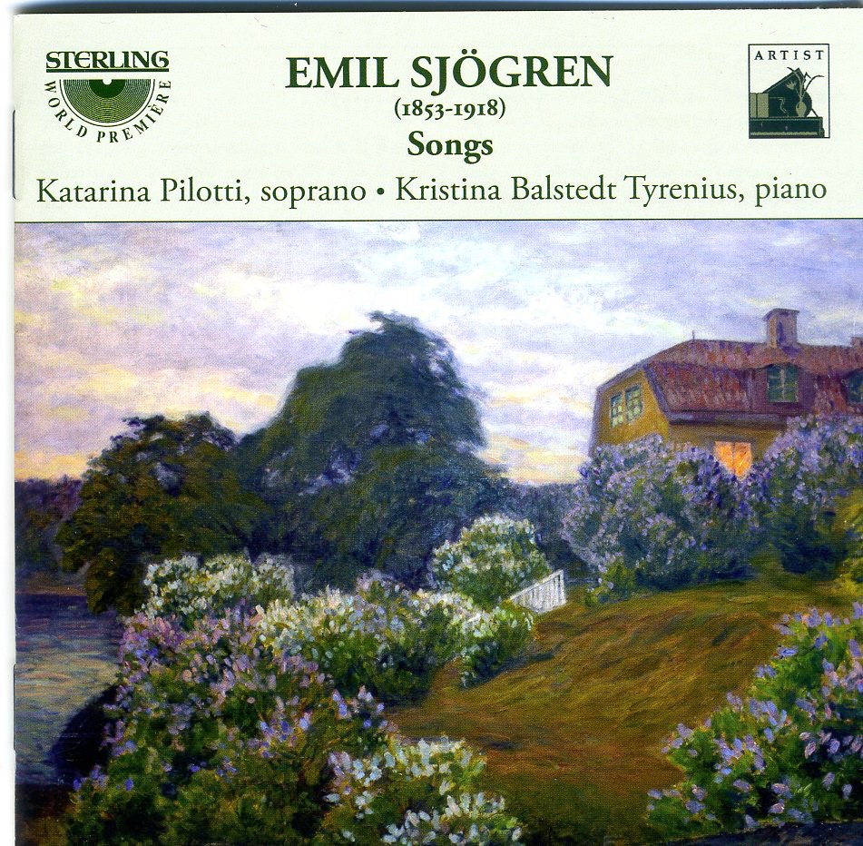 Обложка альбома «Emil Sjögren: Songs» — Katarina Pilotti & Kristina Balstedt Tyrenius