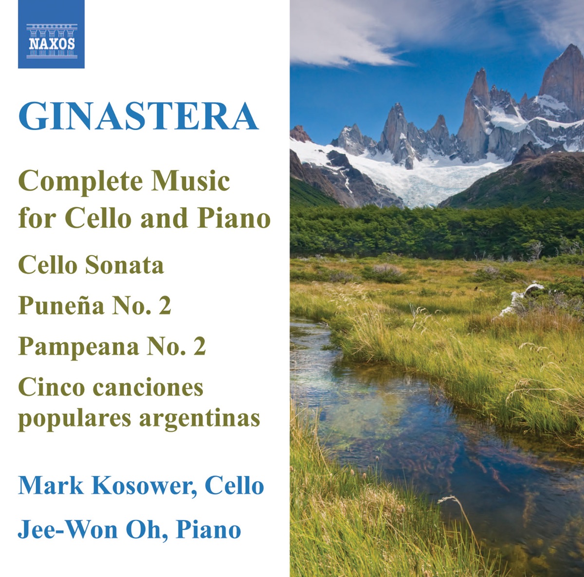 Ginastera: Cello and Piano Music (Complete) cover art