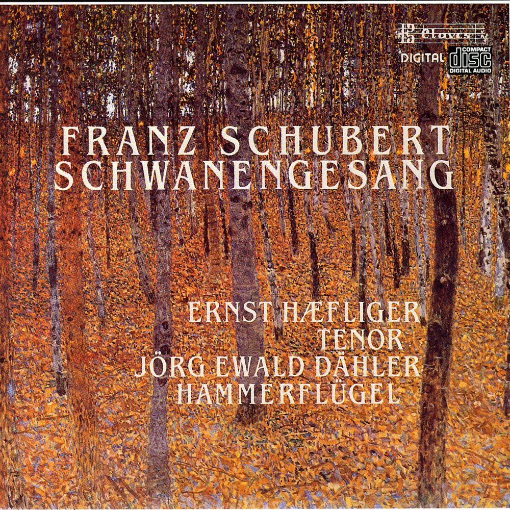 Обложка альбома «Schubert: Schwanengesang, Op. posth., D. 957» — Ernst Haefliger & Jörg Ewald Dähler