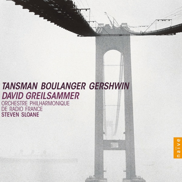 Обложка альбома «Tansman, Boulanger, Gershwin» — David Greilsammer
