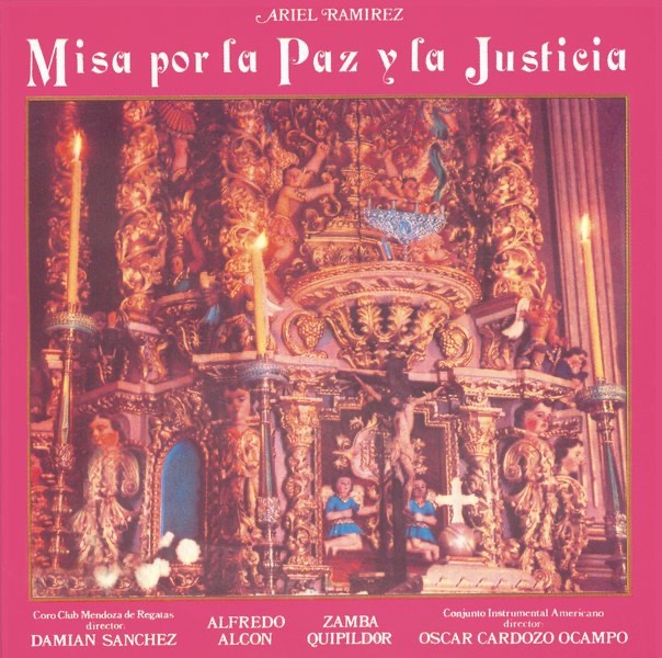 Обложка альбома «Misa por la Paz y la Justicia» — Ariel Ramírez
