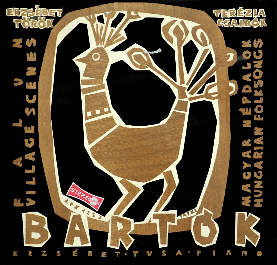 Обложка альбома «8 magyar népdal, Magyar népdalok, Falun, 4 dal a Mikrokozmosz-ból» — Erzsébet Tusa, Terézia Csajbók & Erzsébet Török