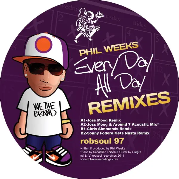 All Day Every Day (Joss Moog & Around 7 Acoustic Mix) — Phil Weeks