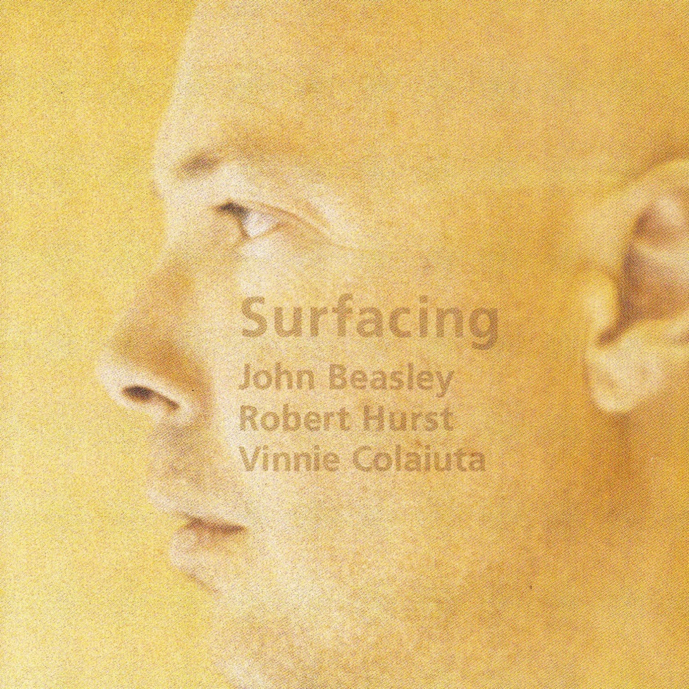 Обложка альбома «Surfacing» — John Beasley, Robert Hurst & Vinnie Colaiuta