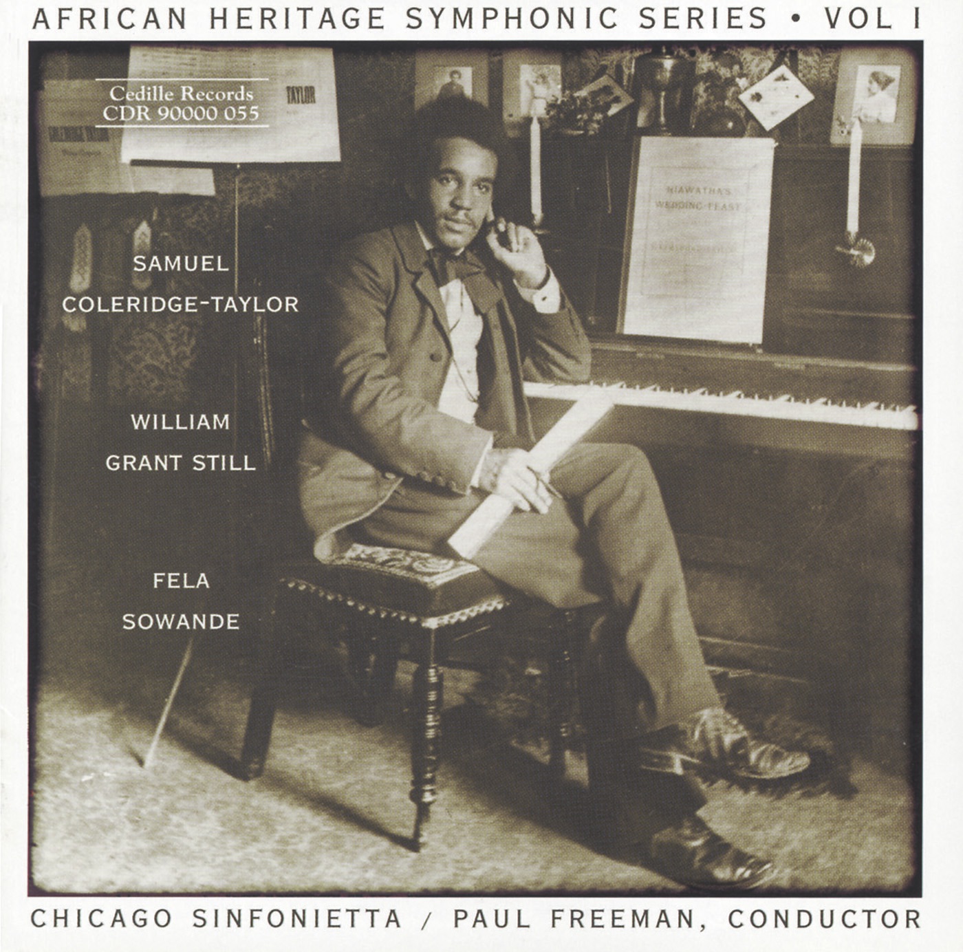 African Heritage Symphonic Series, Vol. 1 by Paul Freeman & Chicago Sinfonietta album cover