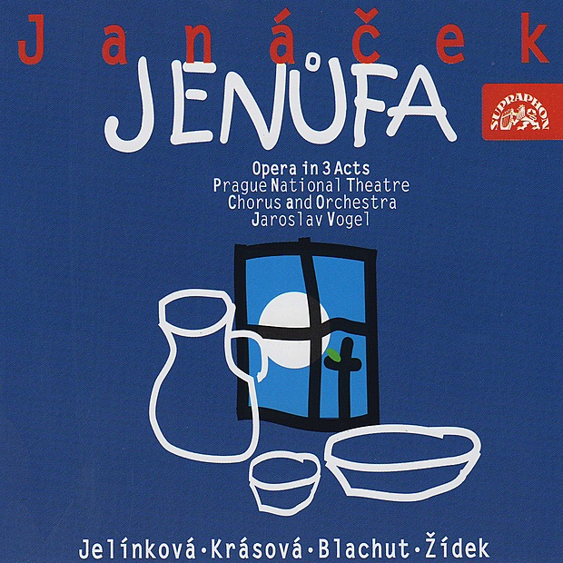 Обложка альбома «Janáček: Jenůfa» — Stepanka Jelinkova, Marta Krasova, Beno Blachut, Ivo Zidek, Prague National Theatre Orchestra & Jaroslav Vogel