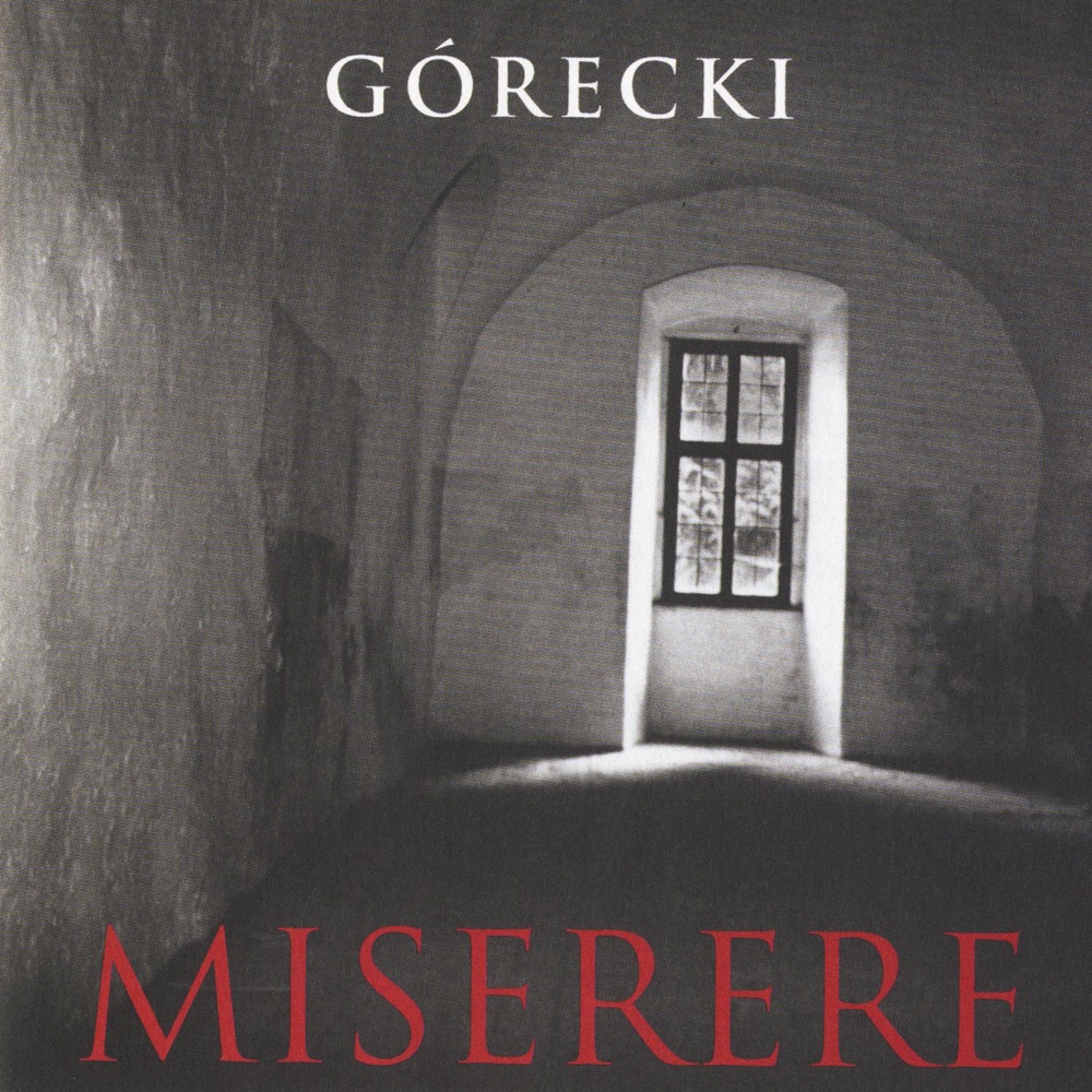 Обложка альбома «Henryk Górecki: Miserere» — Chicago Symphony Chorus & Lira Chamber Chorus