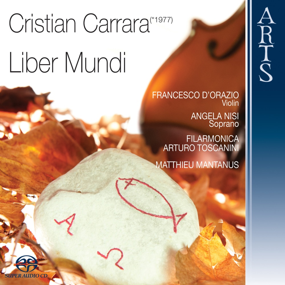 Обложка альбома «Liber Mundi» — Filarmonica Arturo Toscanini, Angela Nisi, Francesco D'Orazio & Matthieu Mantanus