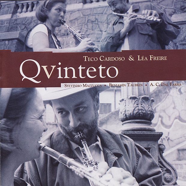 Обложка альбома «Quinteto» — Léa Freire & Teco Cardoso