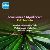 Saint-Saens, C.: Cello Concerto No. 1 - Myaskovsky, N.: Cello Concerto (Rostropovich) (1956) artwork