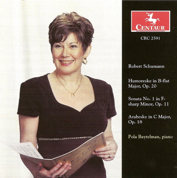 Schumann, R.: Humoreske in B Flat Major - Piano Sonata No. 1 - Arabeske in C Major