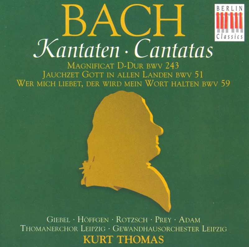 Bach: Cantatas - BWV 51, 59, 243 & Magnificat cover art